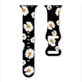 Curea Ceas Apple Watch Silicon Flowers Anca's Store